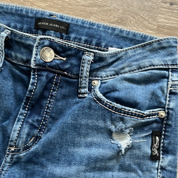 Silver Elyse capris/27 - Picture 3 of 4